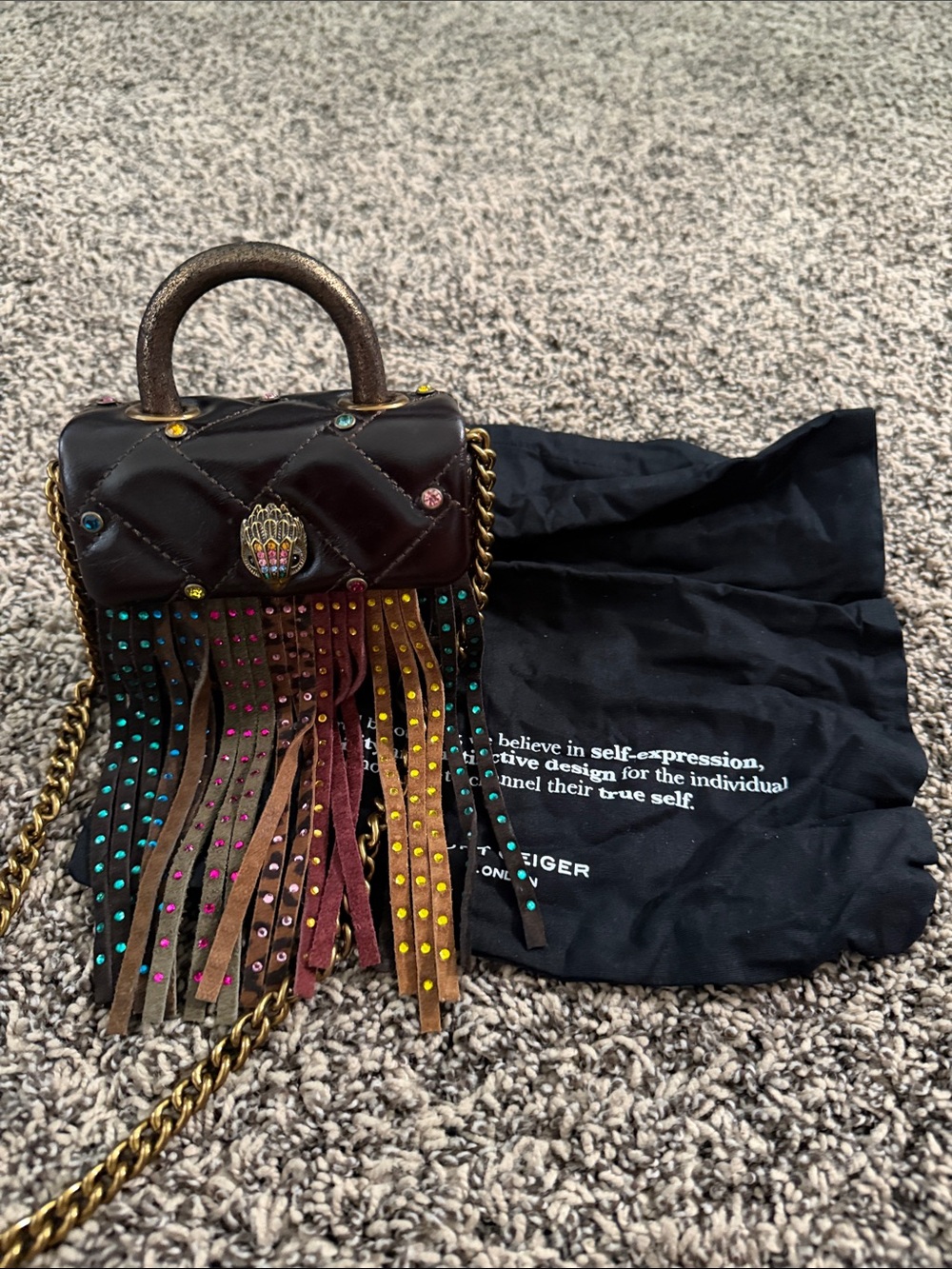Micro fringe bag 🤩